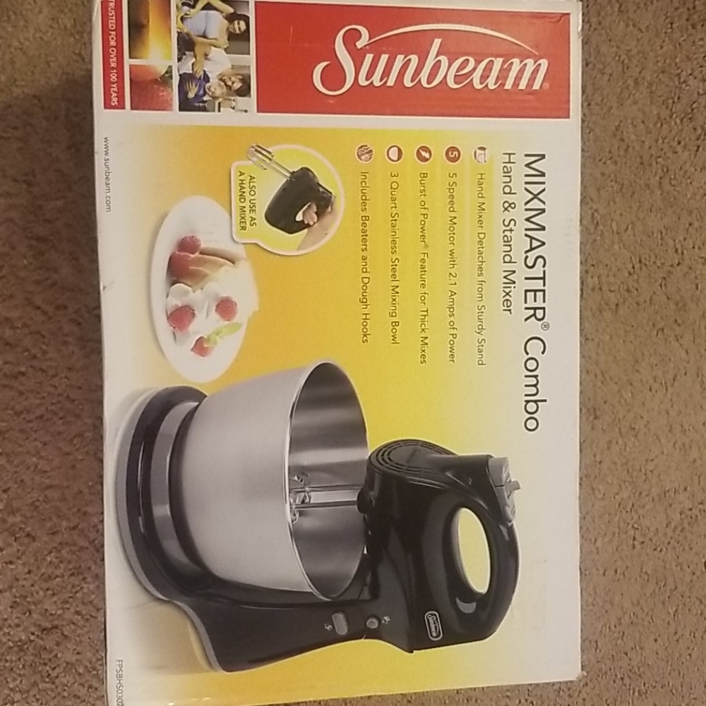 Mix master combo hand & stand mixer